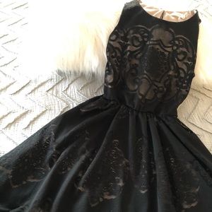 Nordsrom Lush black lace dress